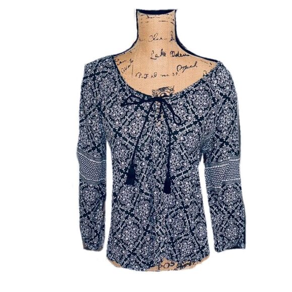 American Eagle Outfitters peasant top size L - Picture 1 of 3